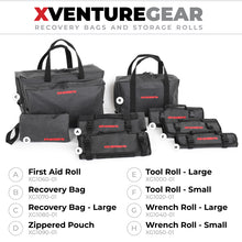 画像をギャラリービューアに読み込む, Go Rhino XVenture Gear Bag - Large (13x14x22in. Closed) 12oz Waxed Canvas - Black