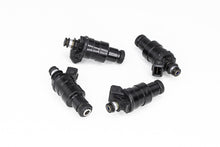 画像をギャラリービューアに読み込む, DeatschWerks Universal 550cc Low Impedance 11mm Upper Injector - Set of 4