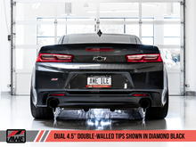 画像をギャラリービューアに読み込む, AWE Tuning 16-19 Chevrolet Camaro SS Axle-Back Exhaust - Touring Edition (Diamond Black Tips)