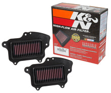 画像をギャラリービューアに読み込む, K&amp;N 16-17 Suzuki Boulevard M90 1462CC Replacement Drop In Air Filter (Set of 2)