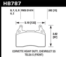 画像をギャラリービューアに読み込む, Hawk 15-17 Chevy Corvette Z51 DTC-60 Race Front Brake Pads