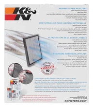 画像をギャラリービューアに読み込む, K&amp;N 08-20 Dodge Grand Caravan 3.6L Cabin Air Filter