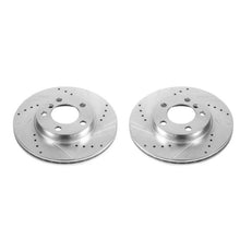 画像をギャラリービューアに読み込む, Power Stop 11-16 Mini Cooper Countryman Front Evolution Drilled &amp; Slotted Rotors - Pair