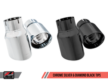 画像をギャラリービューアに読み込む, AWE Tuning Ford Focus RS Touring Edition Cat-Back Exhaust- Non-Resonated - Chrome Silver Tips