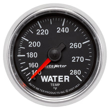 画像をギャラリービューアに読み込む, AutoMeter Gauge Water Temp 2-1/16in. 140-280 Deg. F Mechanical Gs