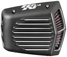画像をギャラリービューアに読み込む, K&amp;N Street Metal Intake System for 01-16 Harley-Davidson Softail/Dyna - Shaker Black