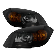 画像をギャラリービューアに読み込む, xTune Chevy Cobalt 05-10 Crystal Headlights Black Smoked HD-JH-CCOB05-AM-BSM
