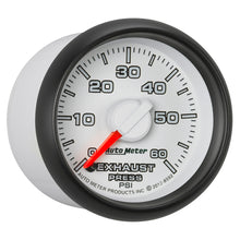 画像をギャラリービューアに読み込む, AutoMeter Gauge Exhaust Press. 2-1/16in. 60PSI Stepper Motor Ram Gen 3 Factory Match