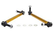 画像をギャラリービューアに読み込む, Whiteline 05+ Mustang Coupe 8cyl (Inc Shelby GT/ GT500) Front Swaybar Link Kit H/Duty Adj Steel Ball