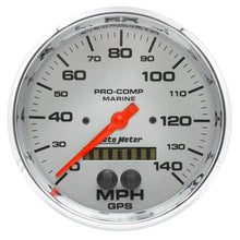 画像をギャラリービューアに読み込む, Autometer Speedometer 5in 140 MPH GPS Marine Chrome Ultra-Lite Gauge