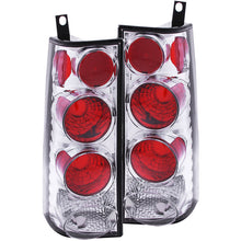 画像をギャラリービューアに読み込む, ANZO 1996-2002 GMC Savana Taillights Chrome