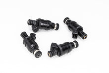 画像をギャラリービューアに読み込む, DeatschWerks Universal 800cc Low Impedance 11mm Upper Injector - Set of 4