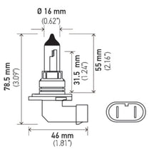 画像をギャラリービューアに読み込む, Hella Bulb 9006/HB4 12V 55W P22d T4 LONGLIFE