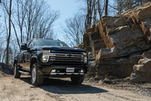 画像をギャラリービューアに読み込む, MBRP 2020+ GMC/Chevy 2500/3500 6.6L Duramax 4in Mand Bent Tubing Pro-Ser Cat Back Single Side - Blk