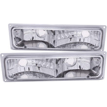 画像をギャラリービューアに読み込む, ANZO 1988-1998 Chevrolet C1500 Euro Parking Lights Chrome