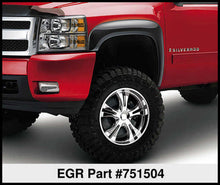 画像をギャラリービューアに読み込む, EGR 07-13 Chev Silverado 6-8ft Bed Rugged Look Fender Flares - Set (751504)