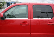 画像をギャラリービューアに読み込む, Putco 14-14 Chevrolet Silverado HD - Crew Cab - Stainless Steel Window Trim Accents