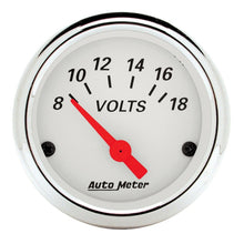 画像をギャラリービューアに読み込む, Autometer Arctic White 3-3/8in Electric Speedometer with 2-1/16in Volt/Water/Oil/Fuel