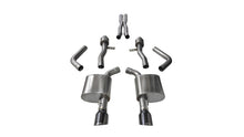 画像をギャラリービューアに読み込む, Corsa 2015-2023 Dodge Charger SRT / Scat Pack / R/T 6.4L Black Sport Cat-Back Exhaust