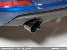 画像をギャラリービューアに読み込む, AWE Tuning Audi 8V A3 Touring Edition Exhaust - Dual Outlet Diamond Black 90 mm Tips