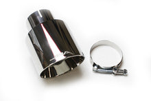 画像をギャラリービューアに読み込む, JBA 2.5in x 4in x 5-3/4in Double Wall Polished Chrome Tip - Clamp On