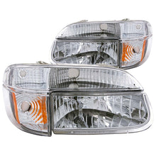 画像をギャラリービューアに読み込む, ANZO 1995-2001 Ford Explorer Crystal Headlights Chrome w/ Corner Lights 2pc