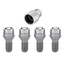 画像をギャラリービューアに読み込む, McGard Wheel Lock Bolt Set - 4pk. (Cone Seat) M12X1.5 / 21mm Hex / 18.2mm Shank Length - Chrome