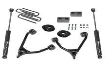 画像をギャラリービューアに読み込む, Superlift 14-18 Chevy Silv 1500 2WD 3.5in Lift Kit w/ Alum/Stamped Steel Control Arms &amp; Rear Shocks