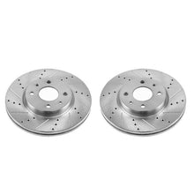 画像をギャラリービューアに読み込む, Power Stop 12-18 Fiat 500 Front Evolution Drilled &amp; Slotted Rotors - Pair