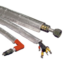 画像をギャラリービューアに読み込む, DEI Heat Sheath 1/2in I.D. x 3ft - Aluminized Sleeving - Sewn Edge