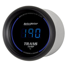 画像をギャラリービューアに読み込む, Autometer 52.4mm Black Digital Trans Temperature Gauge