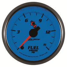 画像をギャラリービューアに読み込む, AutoMeter Gauge Fuel Pressure 2-1/16in. 15PSI Digital Stepper Motor C2