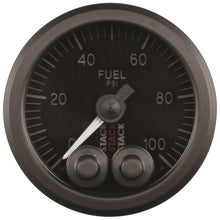 画像をギャラリービューアに読み込む, Autometer Stack Instruments Pro Control 52mm 0-100 PSI Fuel Pressure Gauge - Black (1/8in NPTF Male)