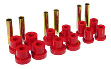 画像をギャラリービューアに読み込む, Prothane GM Front Spring &amp; Shackle Bushings - Red