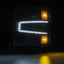 画像をギャラリービューアに読み込む, AlphaRex 04-15 Chevy 1500HD LUXX LED Proj Headlights Alpha-Black w/Seq Activation Light / Seq Signal
