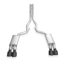 画像をギャラリービューアに読み込む, Stainless Works 2020 Ford GT500 Redline Catback H-Pipe Exhaust Factory Connect - Black Tips