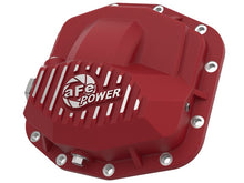 画像をギャラリービューアに読み込む, aFe Power Pro Series Front Differential Cover Red w/Machined Fins 18-19 Jeep JL (Dana M210)