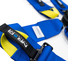 画像をギャラリービューアに読み込む, NRG FIA 6pt 2in. Shoulder Belt for HANS Device/ Rotary Cam Lock Buckle/ 3in. Waist Belt - Blue