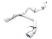画像をギャラリービューアに読み込む, AWE Tuning 2021+ Ford Bronco 0FG Dual Rear Exit Exhaust w/Chrome Silver Tips &amp; Bash Guard