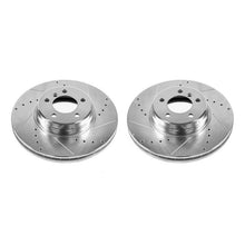 画像をギャラリービューアに読み込む, Power Stop 03-05 Land Rover Range Rover Front Evolution Drilled &amp; Slotted Rotors - Pair