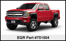 画像をギャラリービューアに読み込む, EGR 07-13 Chev Silverado 6-8ft Bed Rugged Look Fender Flares - Set (751504)