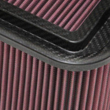 画像をギャラリービューアに読み込む, K&amp;N Custom Racing Assembly 19in x 6.5in Carbon Fiber Air Filter