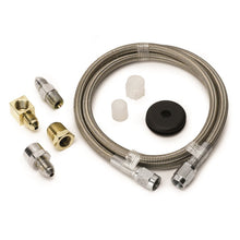 画像をギャラリービューアに読み込む, AutoMeter Line Braided Stainless Steel No.3 Dia. 3ft. Length -3AN And 1/8in. NPT Female Fittings