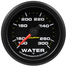 画像をギャラリービューアに読み込む, Autometer Extreme Environment 2-1/16in 100-300 Deg Water Temp Gauge Stepper Motor w/Peak &amp; Warn