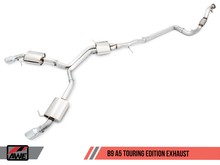 画像をギャラリービューアに読み込む, AWE Tuning Audi B9 A5 Touring Edition Exhaust Dual Outlet - Diamond Black Tips (Includes DP)