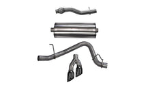 画像をギャラリービューアに読み込む, Corsa 2015-2020 GMC Yukon XL 1500 5.3L V8 3in Cat-Back Single Side Exit Twin 4in Black Tips