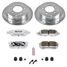 画像をギャラリービューアに読み込む, Power Stop 11-14 Chrysler 200 Rear Z26 Street Warrior Brake Kit