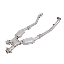 画像をギャラリービューアに読み込む, BBK 99-04 Mustang 4.6 GT / Cobra High Flow X Pipe With Catalytic Converters - 2-1/2