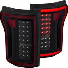 画像をギャラリービューアに読み込む, ANZO 2015-2016 Ford F-150 LED Taillights Black