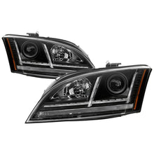 画像をギャラリービューアに読み込む, Spyder 08-15 Audi TT HID Xenon Projector Headlights w/Seq Turn Signal - Blk (PRO-YD-ATT08-HID-BK)
